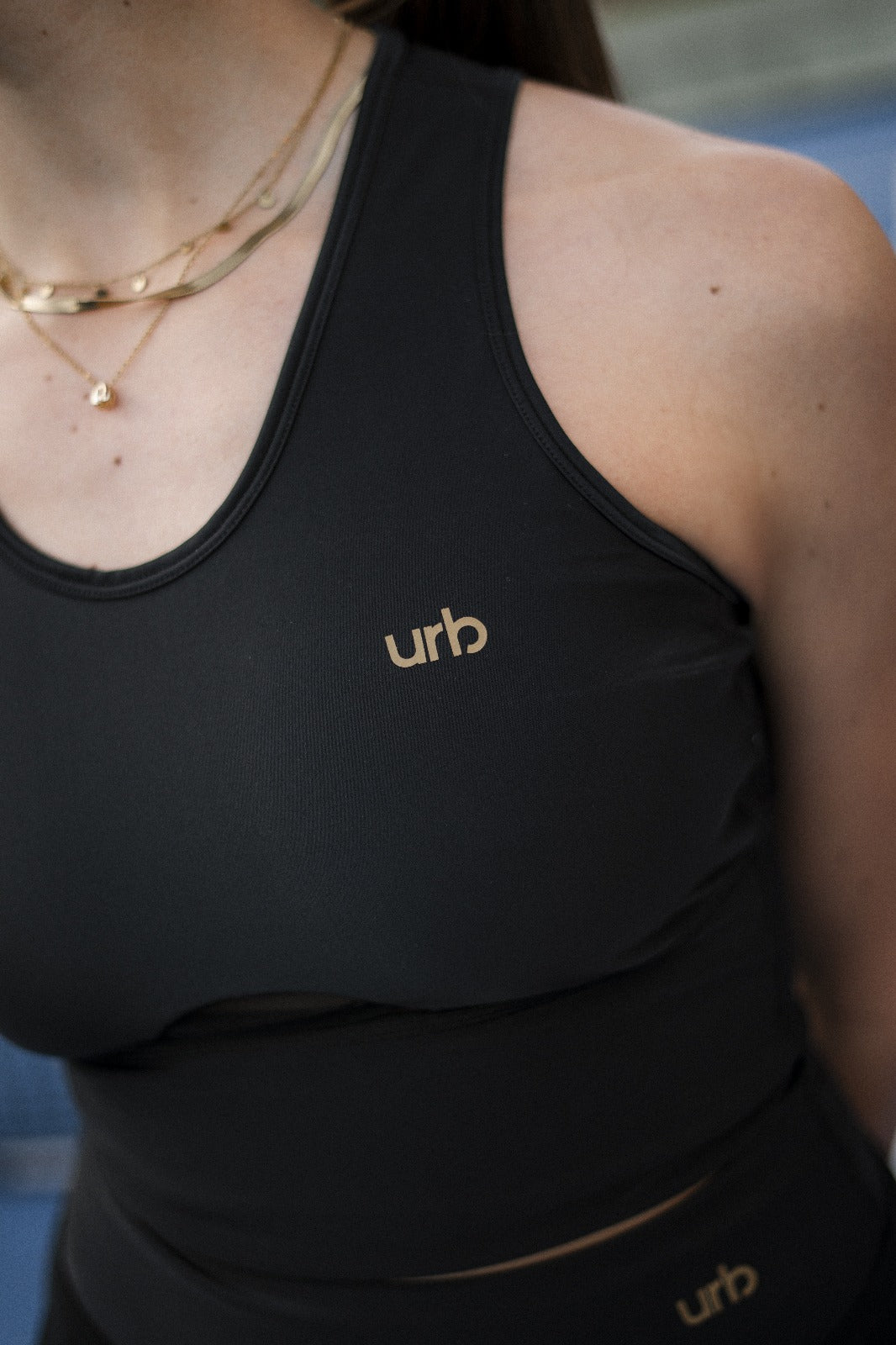 Top Tule Preto