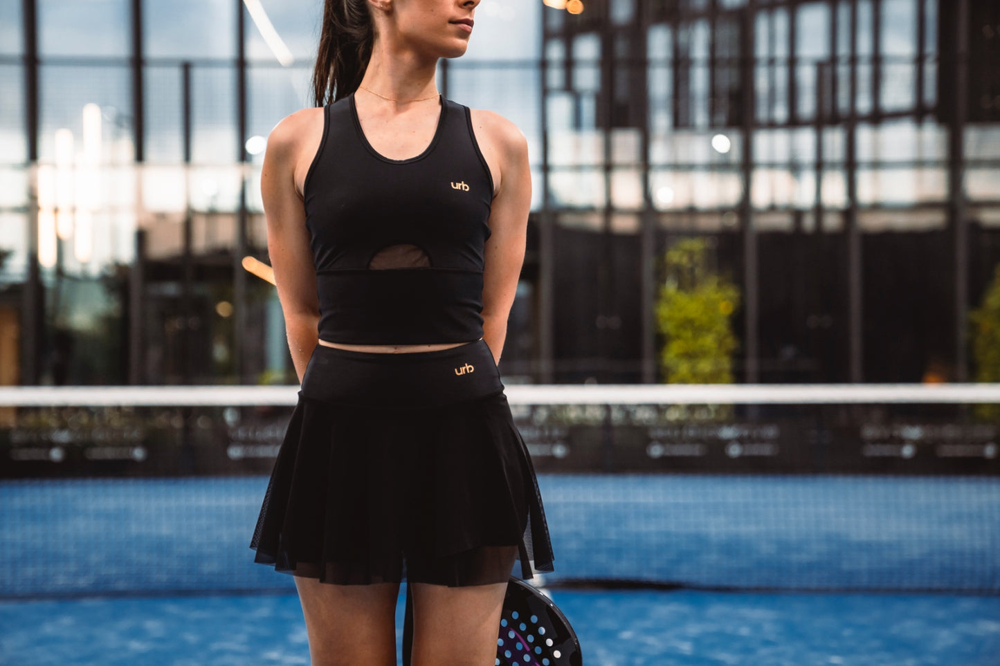 Top Tule Preto