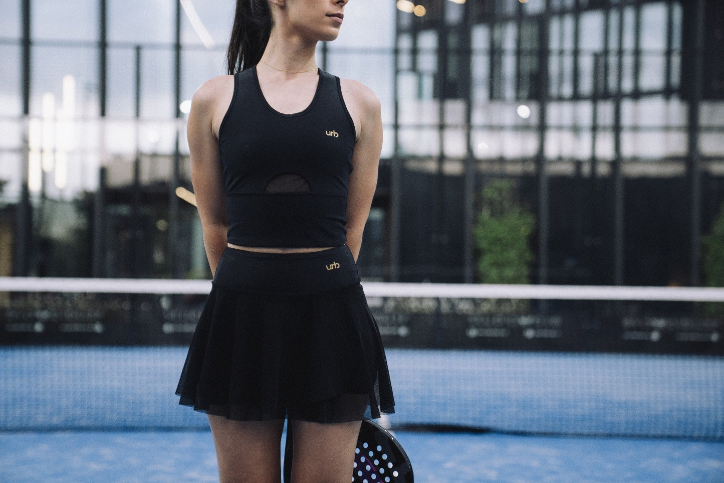 Top Tule Preto